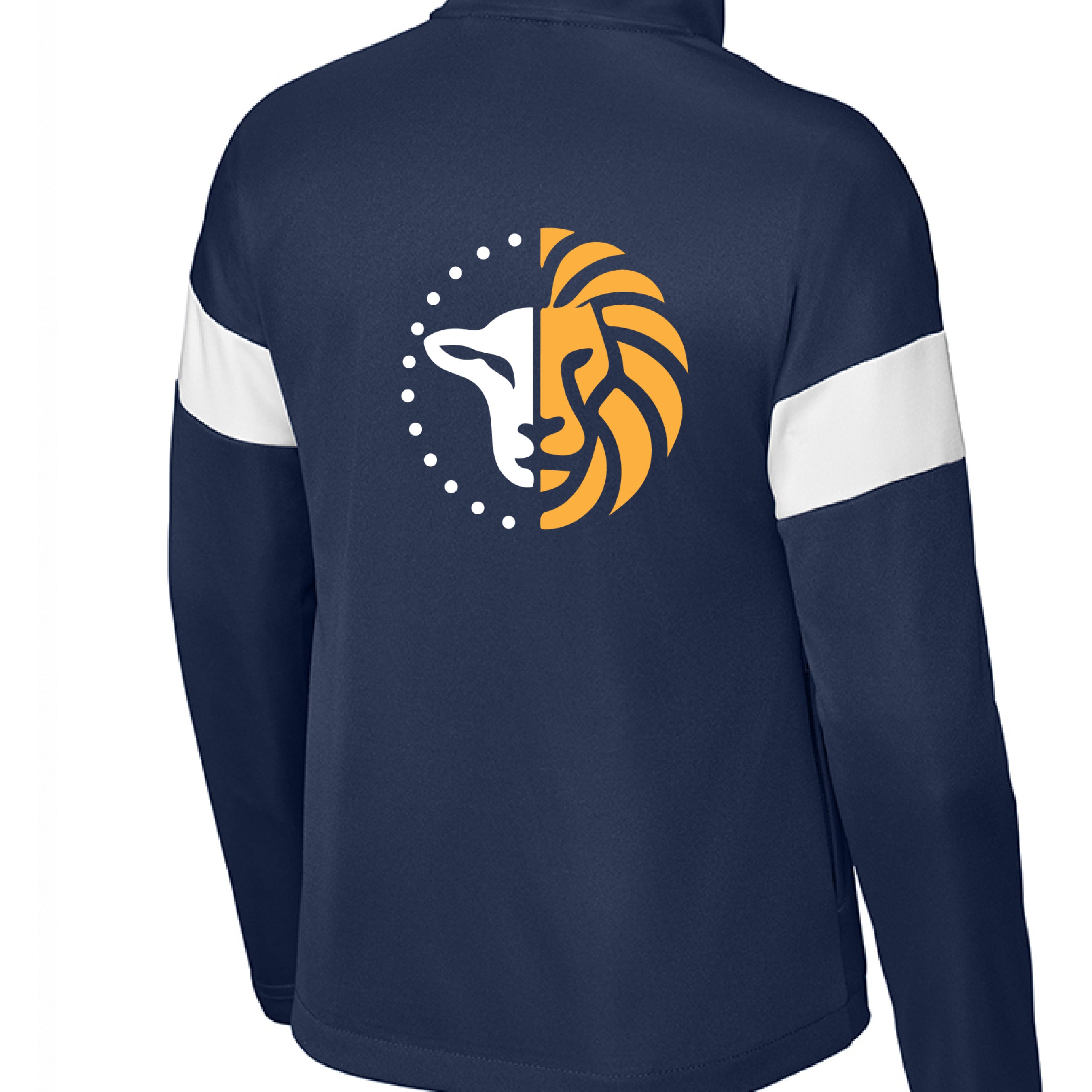 True Navy/White - BACK